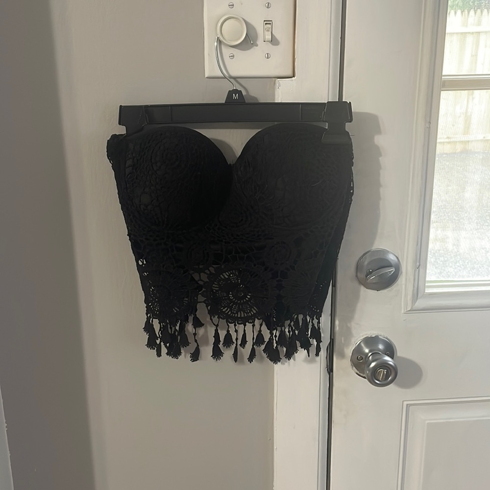 ruffle crop top
